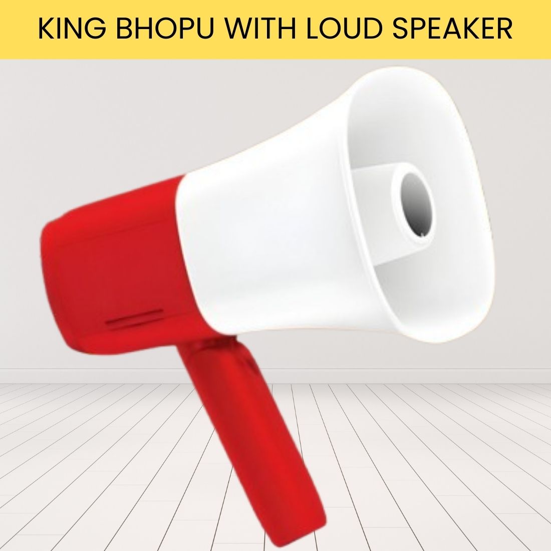 guggu King Bhopu Portable Megaphone, Siren Loudspeaker With Rechargeable BatteryZT241 King Bhopu Portable Megaphone, Siren Loudspeaker With Rechargeable BatteryZH241 Outdoor PA System-picture-48