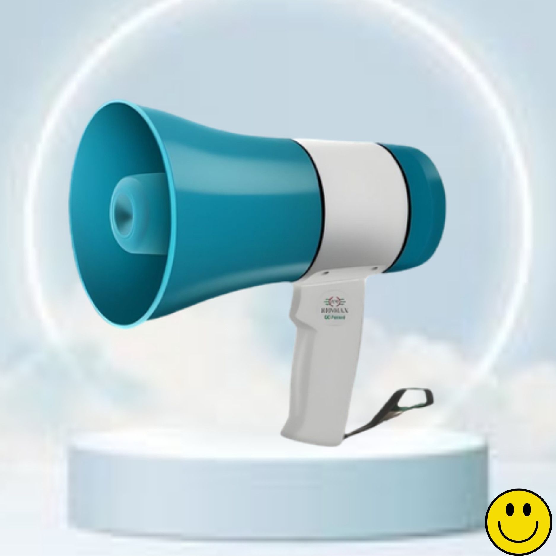 sacro Handheld Megaphone with Siren, Microphone & Rechargeable for Outdoor EventsB74 Megaphone Portable Megaphone Siren Loudspeaker Function &Long Battery BackupW74 Outdoor PA System-picture-3