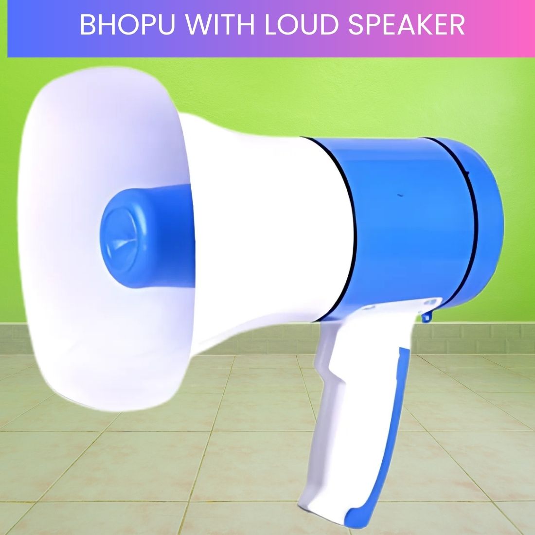 sacro Bhopu Portable Megaphone, Siren Loudspeaker Function & Long Battery LifeBP420 Outdoor PA System-picture-35