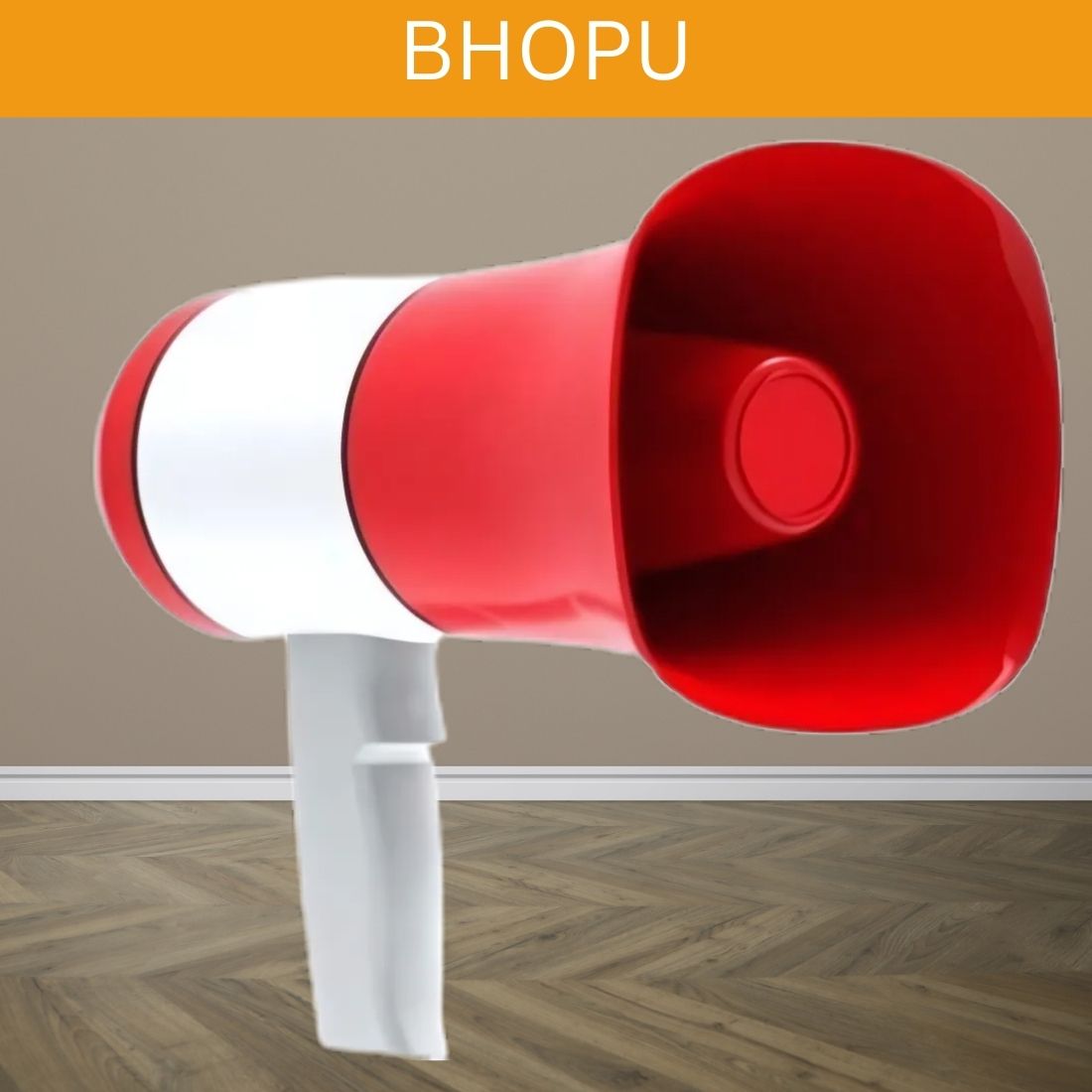frony Bhopu Portable Megaphone, Siren Loudspeaker Function & Long Battery LifeXT302 Bhopu Portable Megaphone, Siren Loudspeaker Function & Long Battery LifeXT302 Outdoor PA System-picture-39