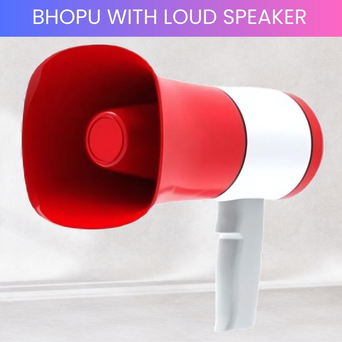 frony Bhopu Portable Megaphone, Siren Loudspeaker Function & Long Battery LifeXT217 Bhopu Portable Megaphone, Siren Loudspeaker Function & Long Battery LifeXO217 Outdoor PA System-picture-22