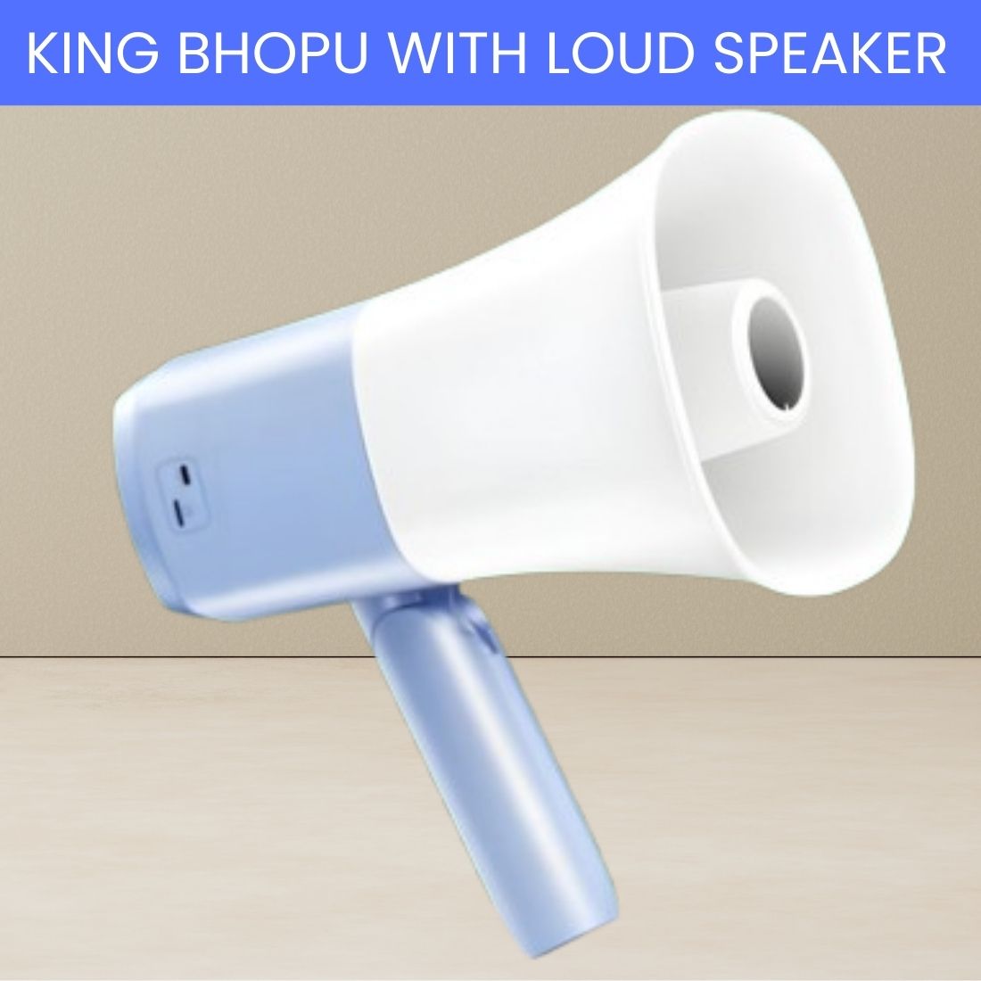 yaroh King Bhopu Portable Megaphone, Siren Loudspeaker With Rechargeable BatteryZT441 King Bhopu Portable Megaphone, Siren Loudspeaker With Rechargeable BatteryZT441 Outdoor PA System-picture-33
