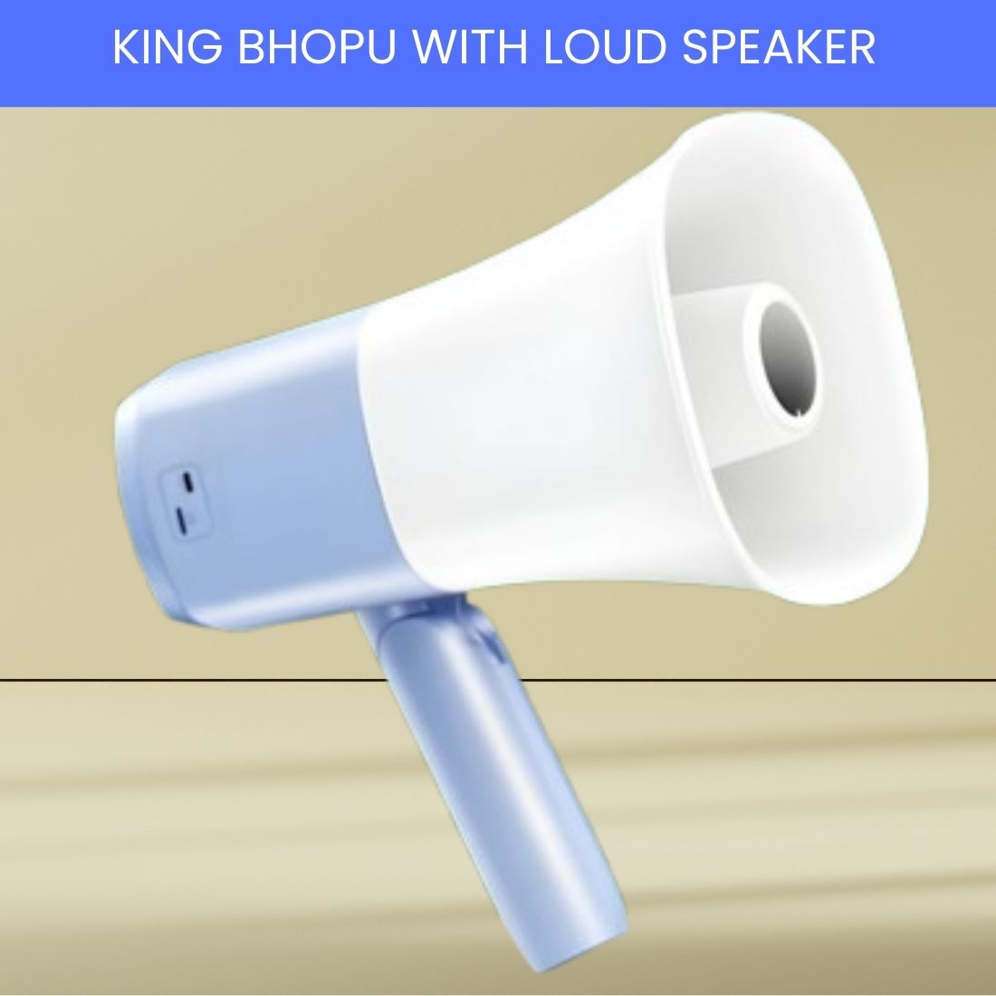 guggu King Bhopu Portable Megaphone, Siren Loudspeaker With Rechargeable BatteryVT124 King Bhopu Portable Megaphone, Siren Loudspeaker With Rechargeable BatteryVH124 Outdoor PA System-picture-24