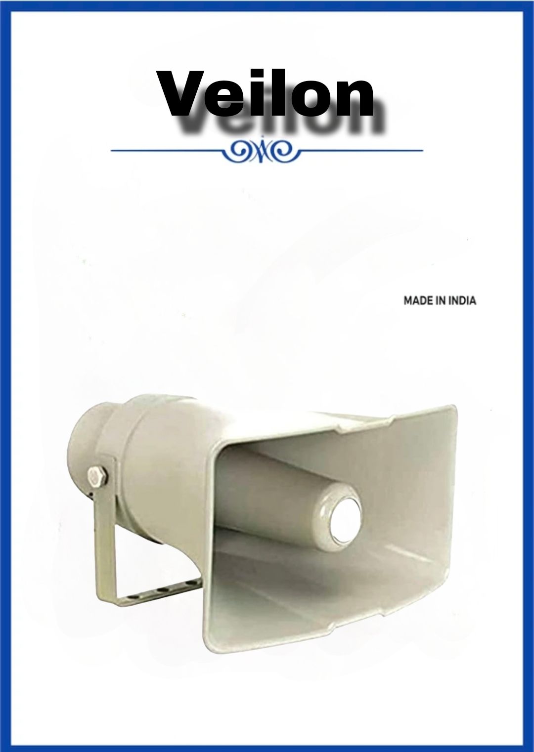 veilon Horn Speaker WN-10 (with line Matching) with High Sound Quality (Pack of 1) Horn Speaker WN-10 (with line Matching) with High Sound Quality (Pack of 1) Outdoor PA System-picture-20
