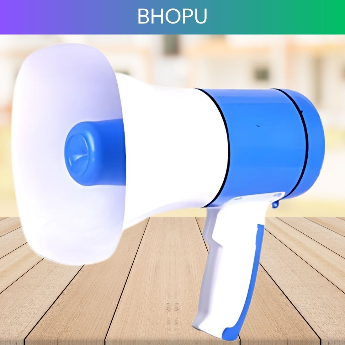 Bhopu Portable Megaphone, Siren Loudspeaker Function & Long Battery LifeCT13 Bhopu Portable Megaphone, Siren Loudspeaker Function & Long Battery LifeCP13 Outdoor PA System-image-38