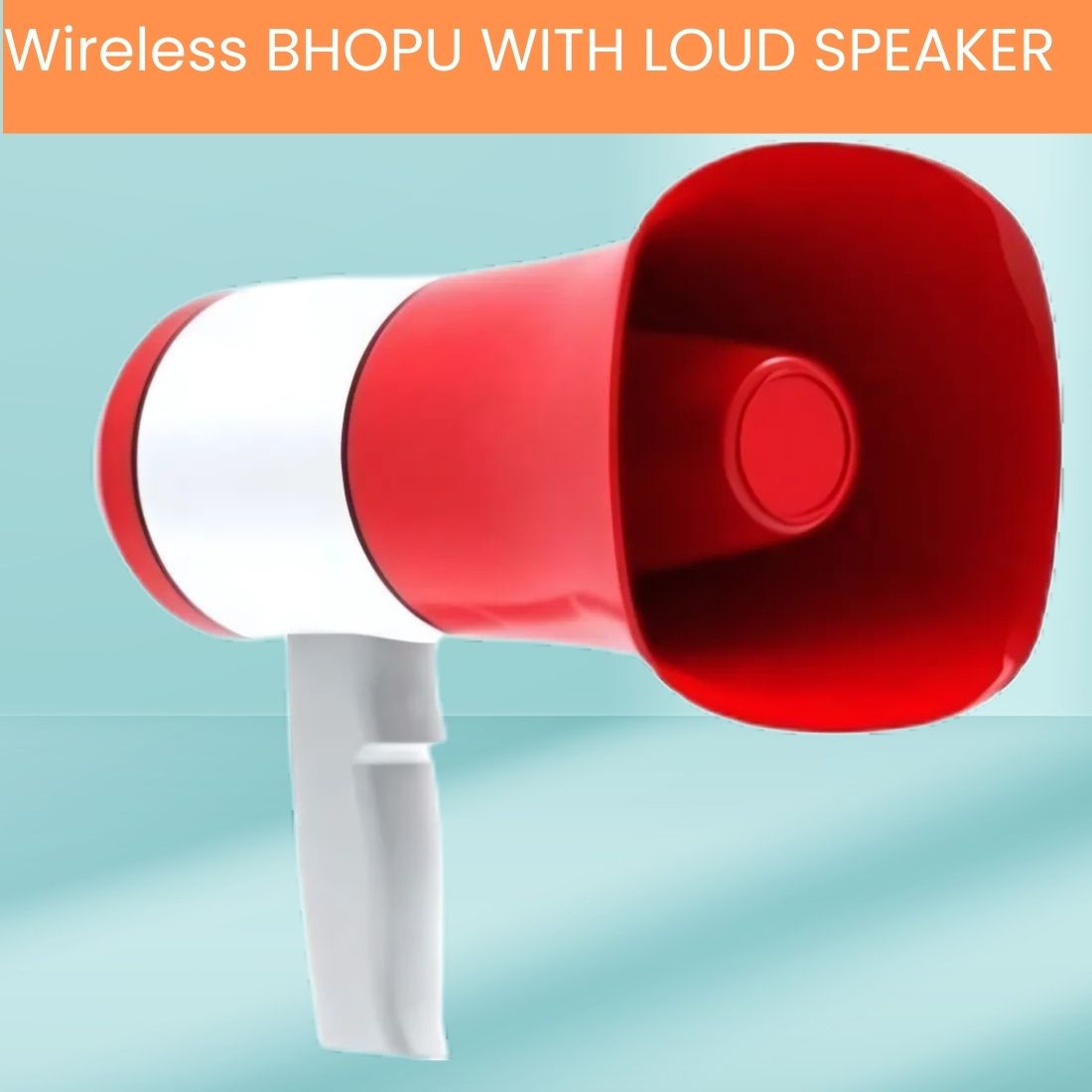 sacro Bhopu Portable Megaphone, Siren Loudspeaker Function & Long Battery LifeVT449 Bhopu Portable Megaphone, Siren Loudspeaker Function & Long Battery LifeVP449 Outdoor PA System-picture-37