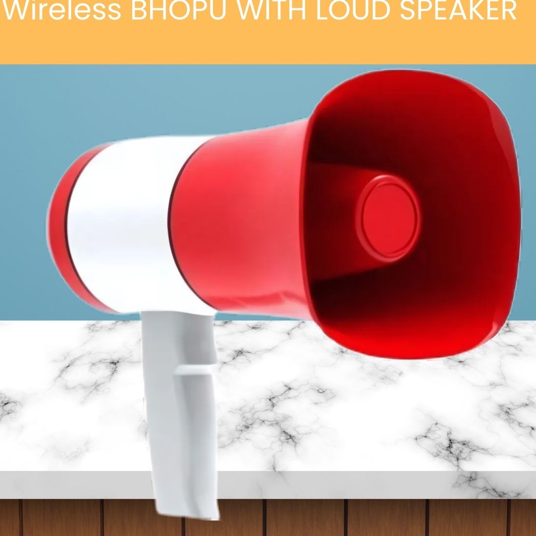 clairbell Bhopu Portable Megaphone, Siren Loudspeaker Function & Long Battery LifeBT55 Bhopu Portable Megaphone, Siren Loudspeaker Function & Long Battery LifeBI55 Outdoor PA System-picture-47