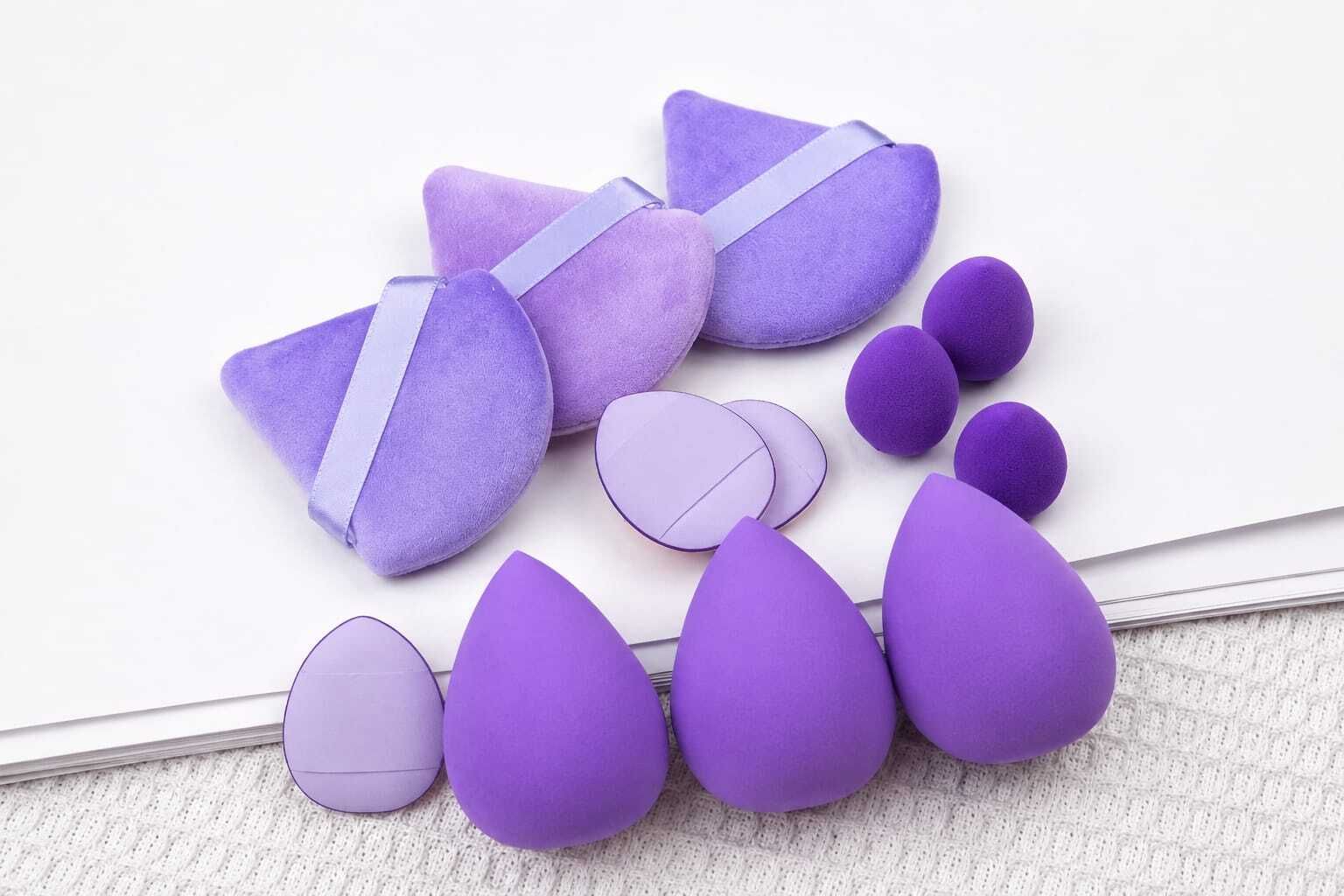 opoola 12pcs Makeup Puff Small, medium and large combination set-picture-0