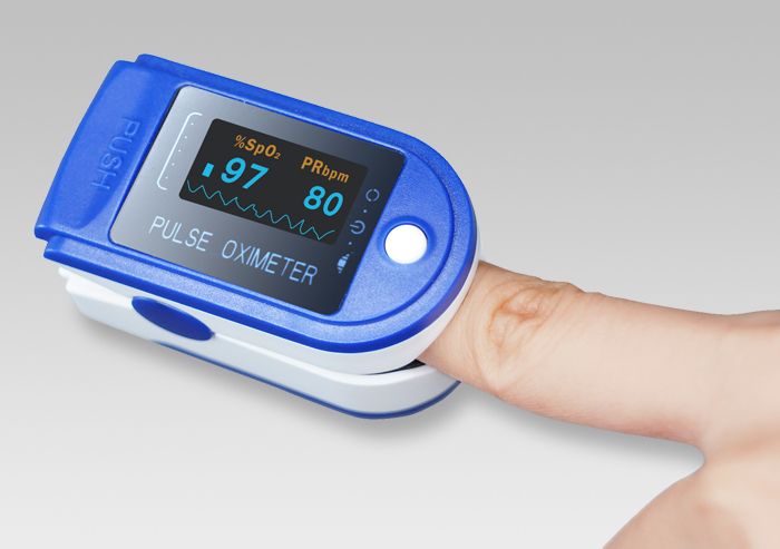 kiaan enterprises Oxygen Saturation Monitor, Heart Rate and SpO2 Level Oxygen Meter Pulse Oximeter