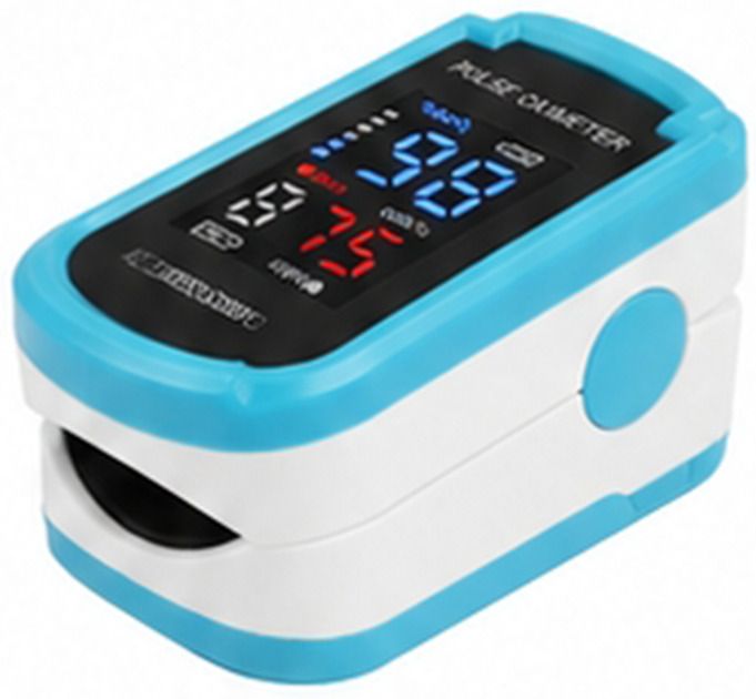 CRETO Digital LED Display Pulse Oximeter Fingertip Blood Oxygen Monitor Pulse Oximeter-image-38