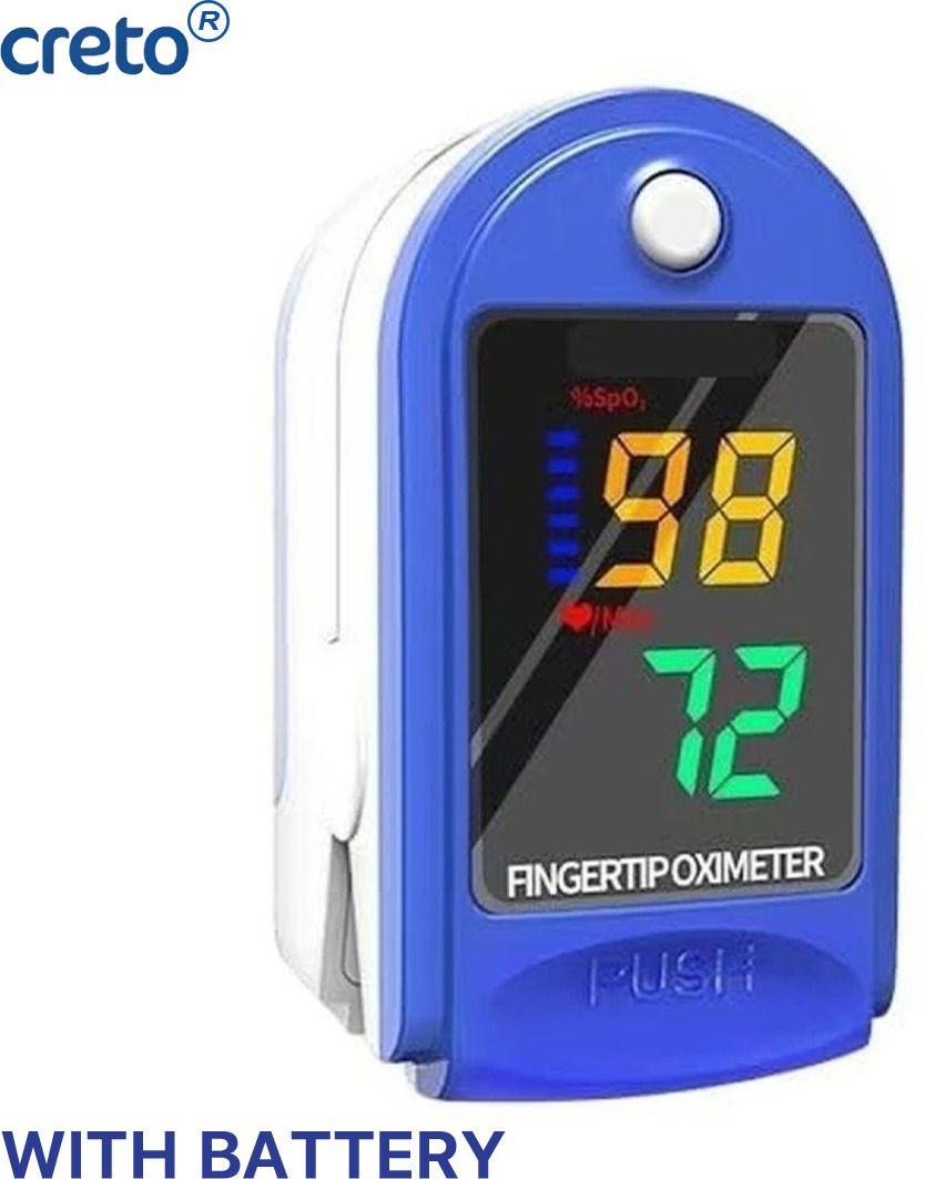CRETO LK87 Portable LED Pulse Oximeter Machine for SpO2 Monitoring Pulse Oximeter-picture-22