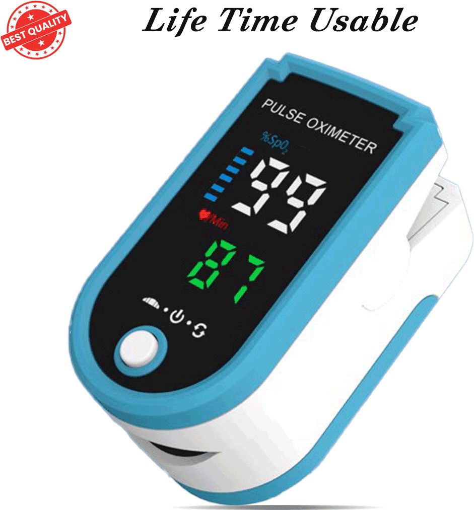 CRETO Pulse Oximeter LED Screen, Blood Oxygen Saturation SPO2 Pulse Oximeter-image-45