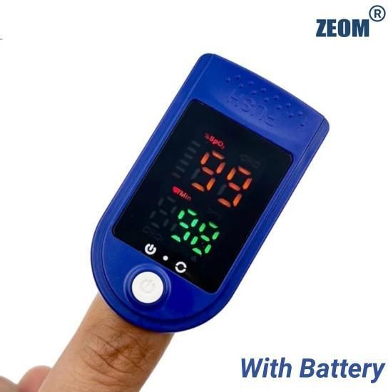 Zeom LK87 Digital Fingertip Oxygen Meter with Pulse Rate Reading Pulse Oximeter-image-35