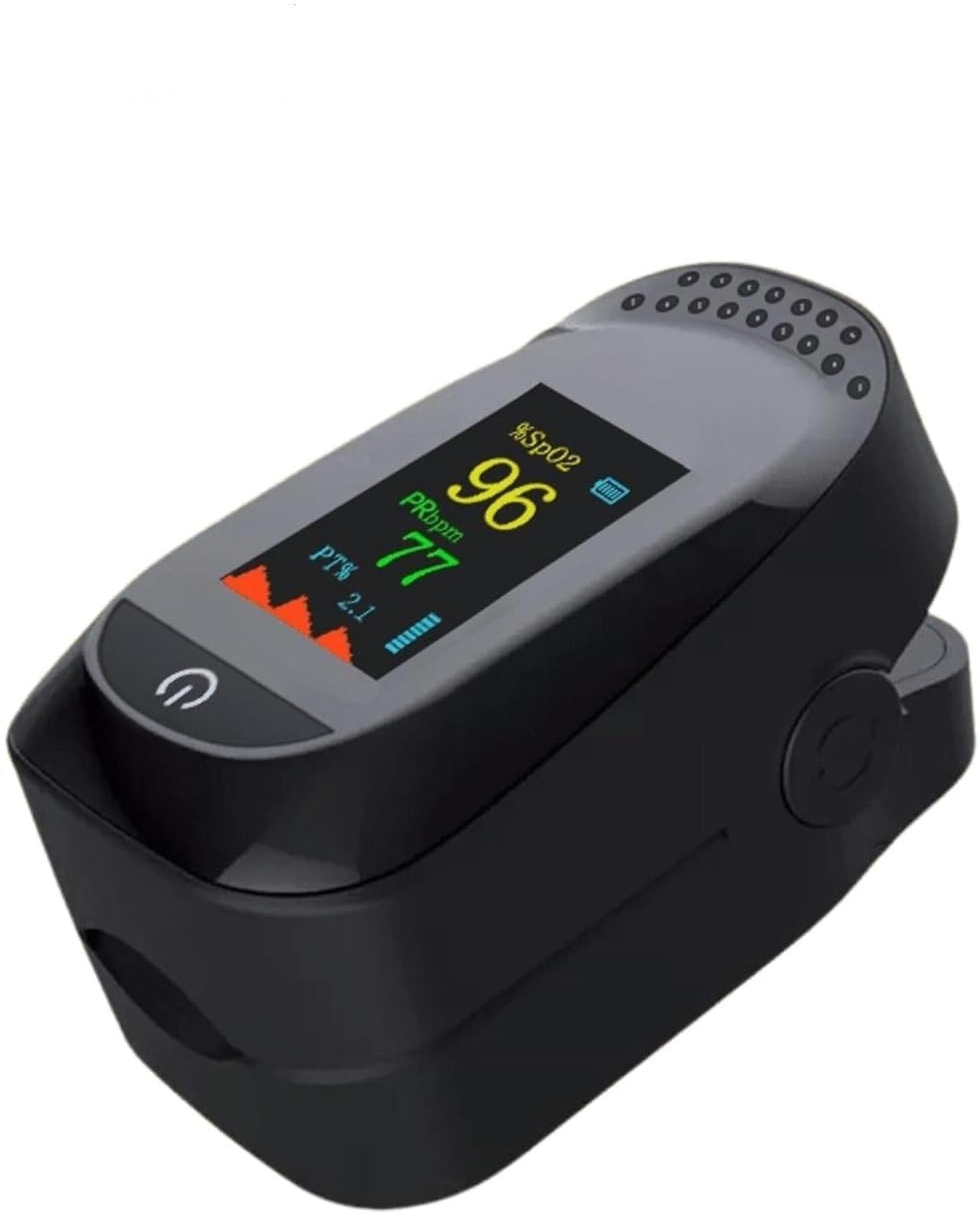 colorsole Black Classy Oximeter | Accurate Color Display Fingertip Pulse Pulse Oximeter-image-16
