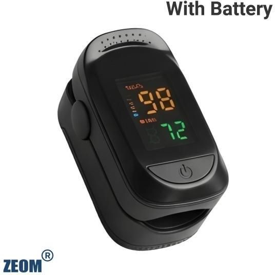 Zeom A2 Fingertip SpO2 Meter with Bright LED Display Technology Pulse Oximeter-image-11