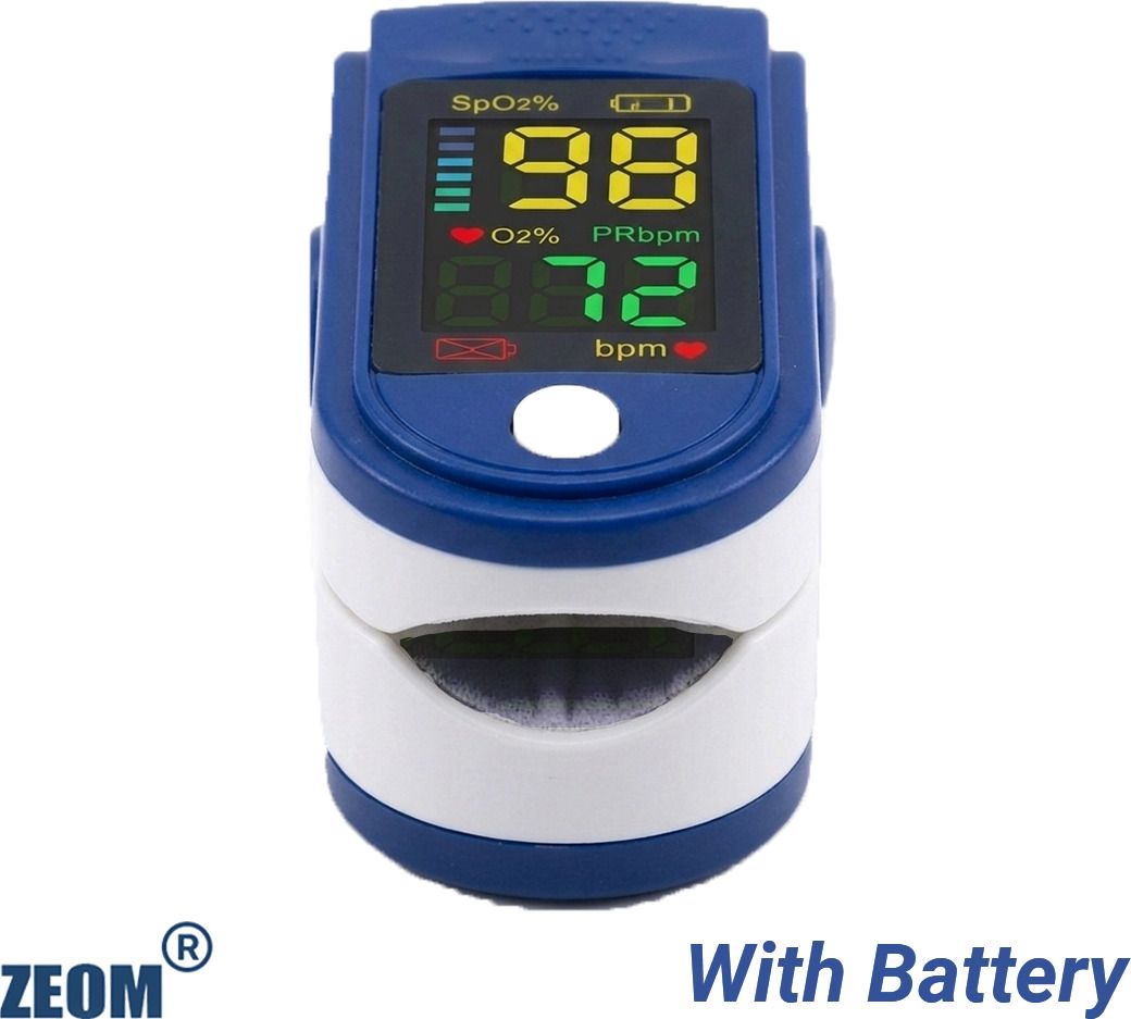 Zeom IK87 Pulse Oximeter for Oxygen Saturation & Heart Rate Pulse Oximeter-picture-16