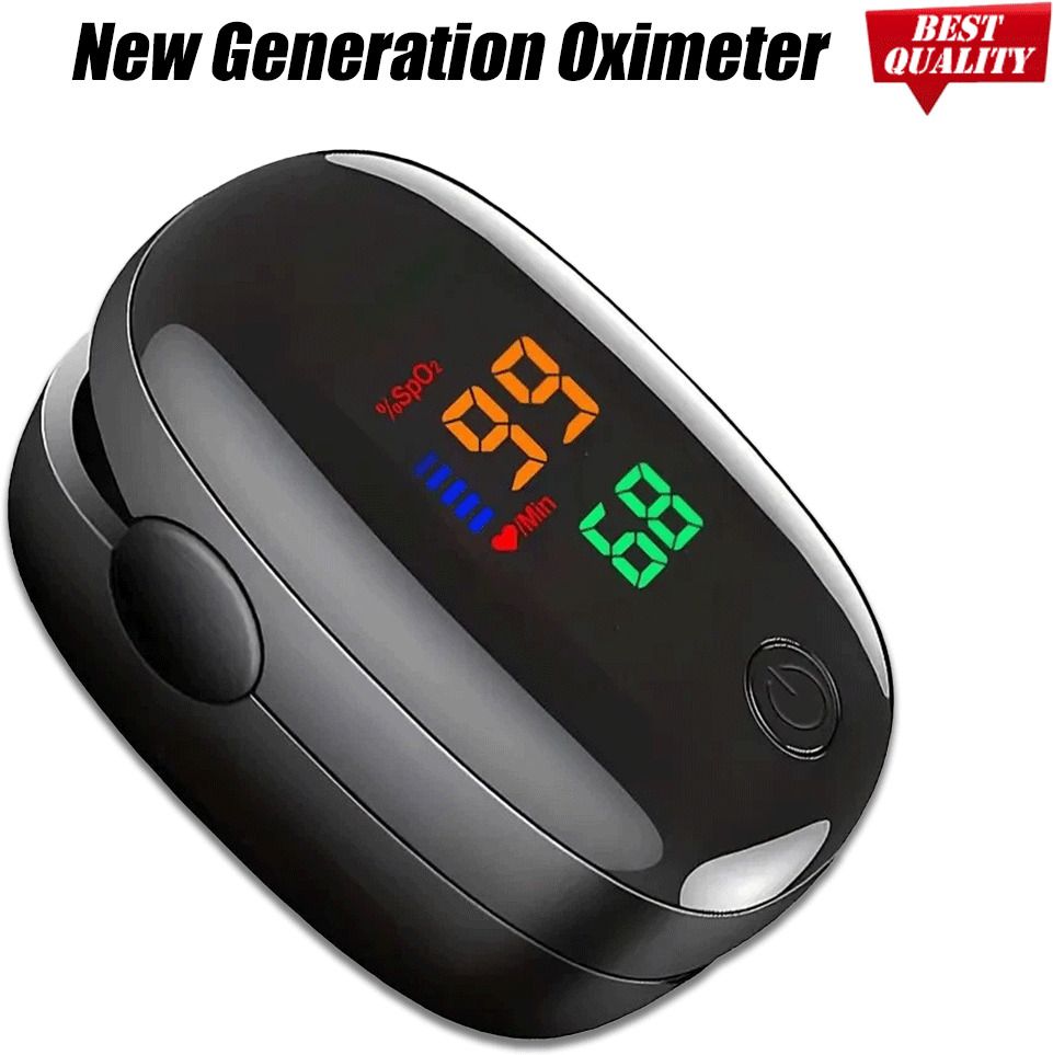 CRETO SMH-01 Oximeter with Oxygen-Saturation Monitor, Heart Rate and SpO2 Levels Pulse Oximeter-picture-21