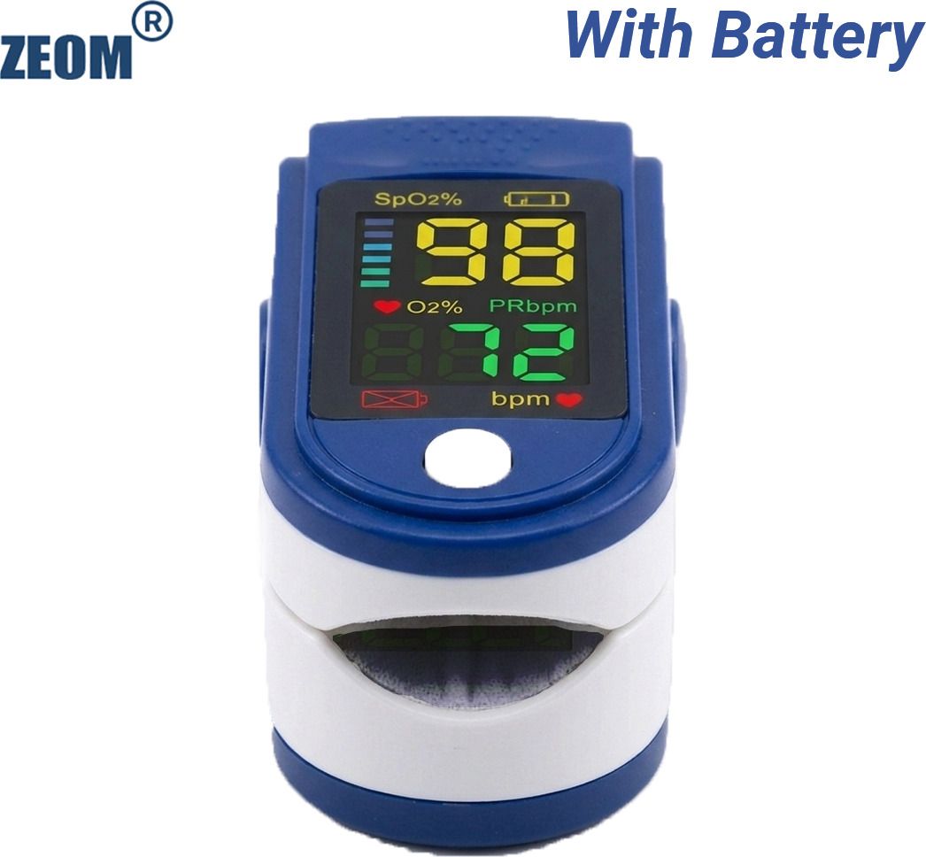 Zeom IK87 LED Pulse Oximeter for Oxygen & Pulse Checking Pulse Oximeter-image-46