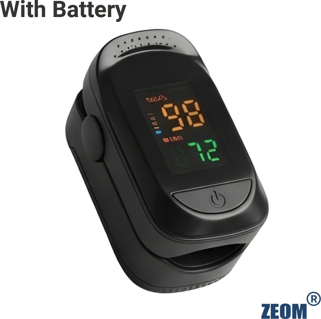 Zeom A2 LED Display Oximeter for Pulse Rate and Oxygen Tracking Pulse Oximeter-image-48