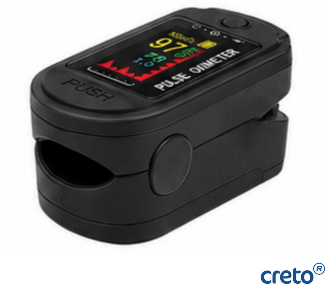 CRETO Finger Clip TFT Pulse Oximeter SpO2 and Pulse Rate Monitor Pulse Oximeter-image-40