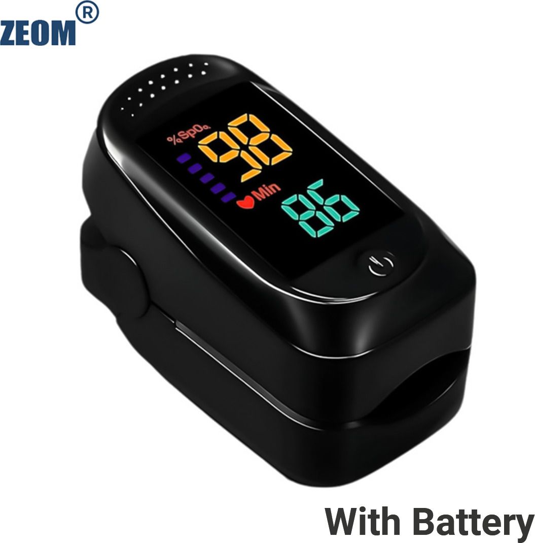 Zeom A2 Pulse Oximeter with Digital LED Oxygen Reading Screen Pulse Oximeter-image-20