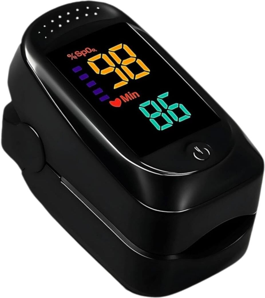 colorsole Wellness-Pro Black Premium Fingertip Pulse Oximeter | Oxygen Read Pulse Oximeter-image-24
