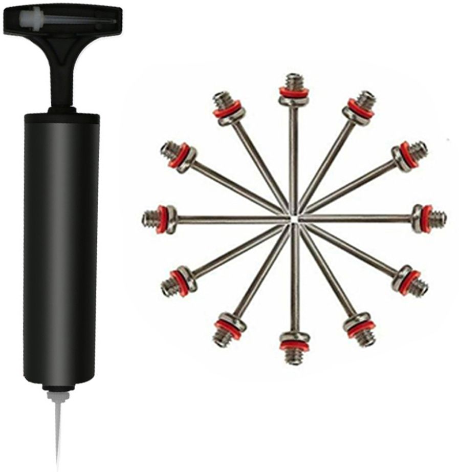 lcarno BASKETBALL PUMP WITH 12 PIN Basketball Pump, Volleyball Pump, Football Pump Pump-picture-26