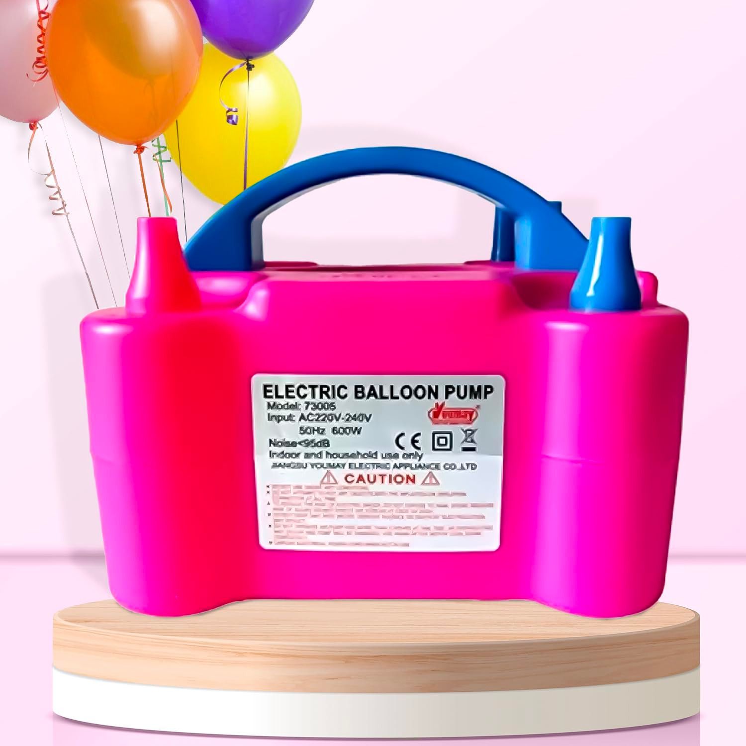rt global Electric Balloon Pump Portable Dual Nozzle Balloon Inflator Machine T29 Balloon Pump-picture-31