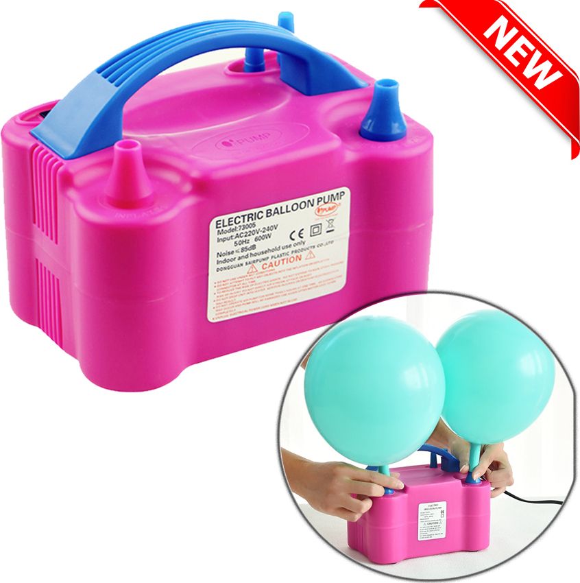 Two Nozzles High Power Electric Balloon Air Pump for Wedding Party Balloon Pump Balloon Pump-image-2