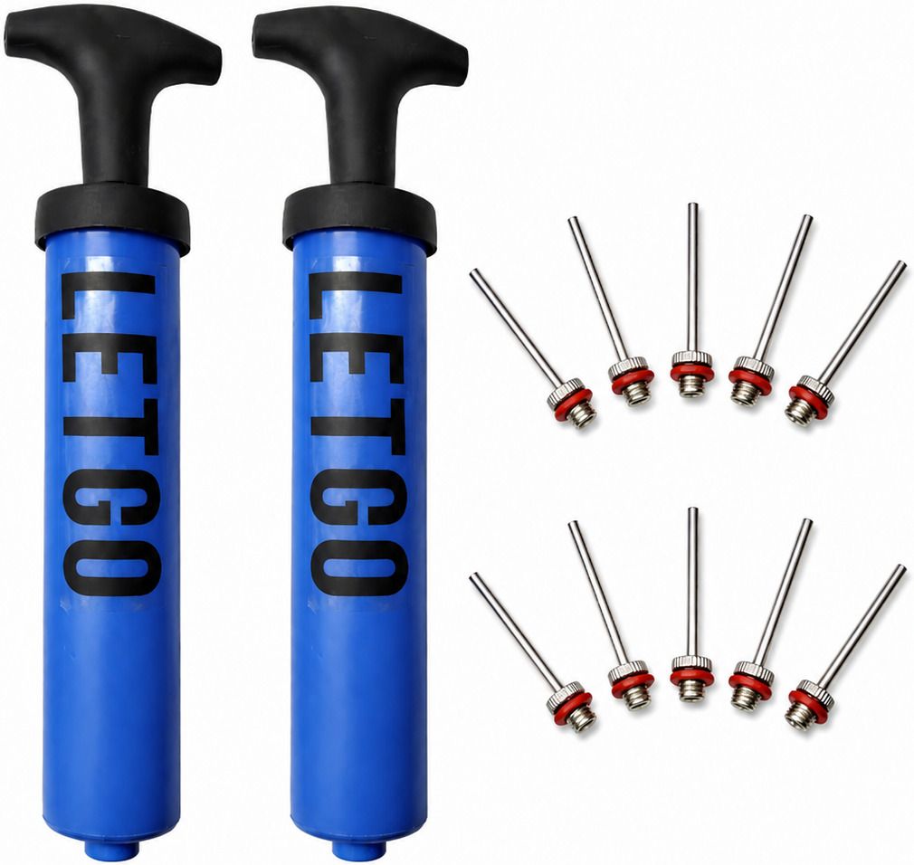 garry international QuickFill Twin Sports Air Pump (Pack of 2 with 10 Needles) Ball, Balloon, Basketball Pump, Bicycle, Football Pump, Handball Pump, Volleyball Pump Pump-picture-43