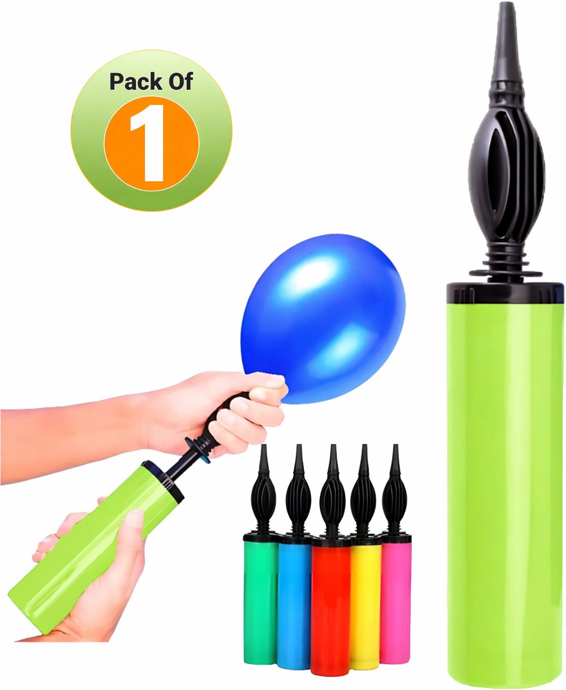 rimi's Manual Balloon Pump for Latex Balloons, Air Filling Pump for foil & Metallic Balloon Pump-picture-35