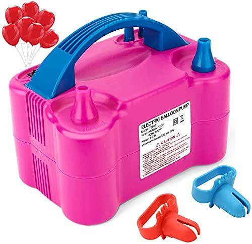 swashtkon Electric Balloon Pump Machine for Garland Arch | Dual Nozzle Air Blower Balloon Pump-picture-21