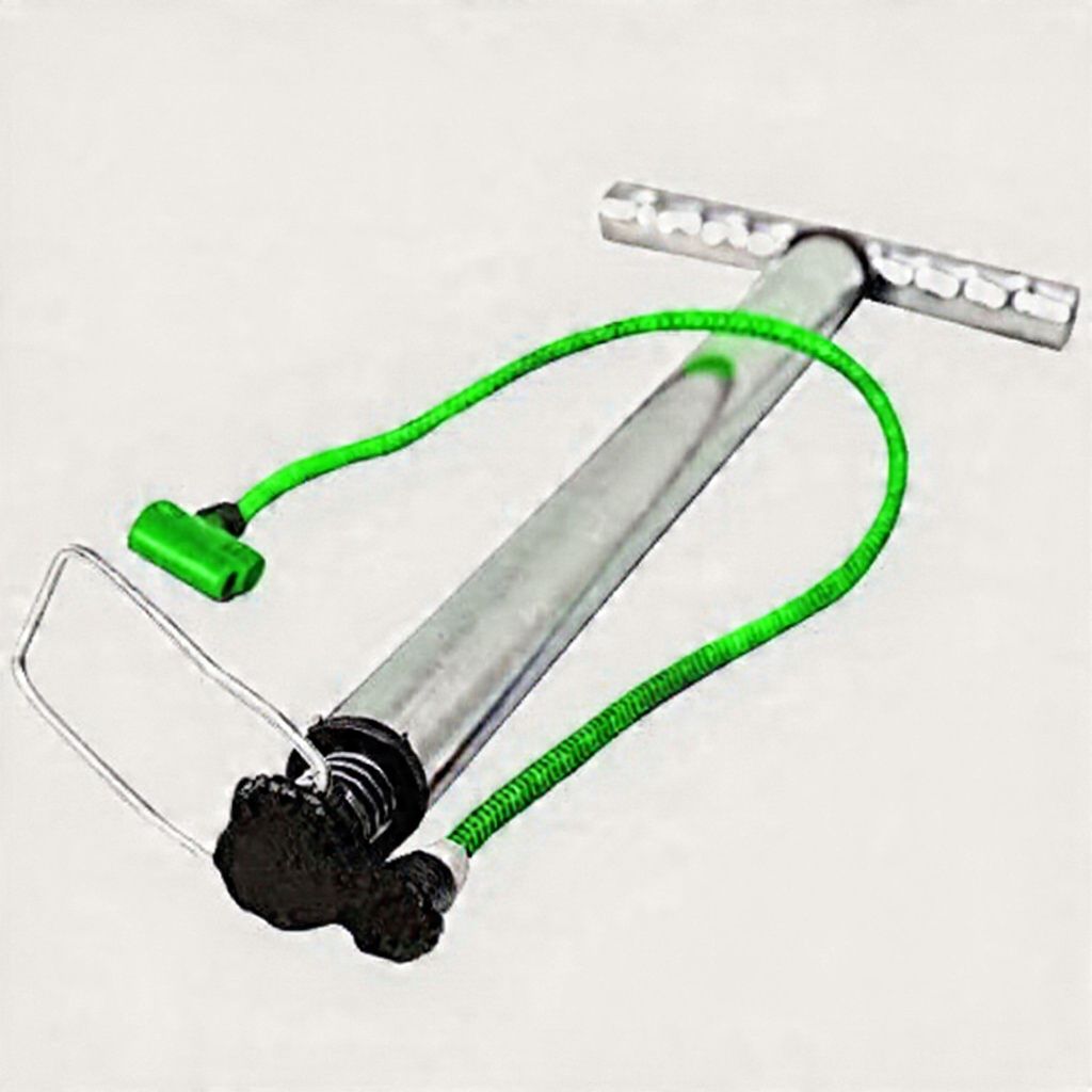 STEEL VOLLEYBALL AIR PUMP GREEN PIPE Basketball Pump, Bicycle, Car, Inflatable Furniture, Volleyball Pump, Motorcycle Pump-image-22