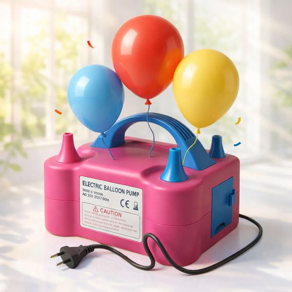 rt global Electric Balloon Pump Portable Dual Nozzle Balloon Inflator Machine T161 Balloon Pump-picture-32