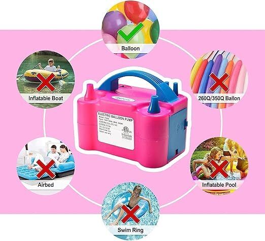 overalza Air Blower for Birthday Decoration Kit | Balloon Pump Balloon Pump-picture-42