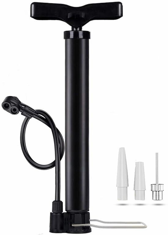 Bicycle Air Pump with Needle & Dual Valve | Portable Pump Inflating Bicycle Ball, Balloon, Basketball Pump, Bicycle, Float, Football Pump, Handball Pump, Volleyball Pump Pump