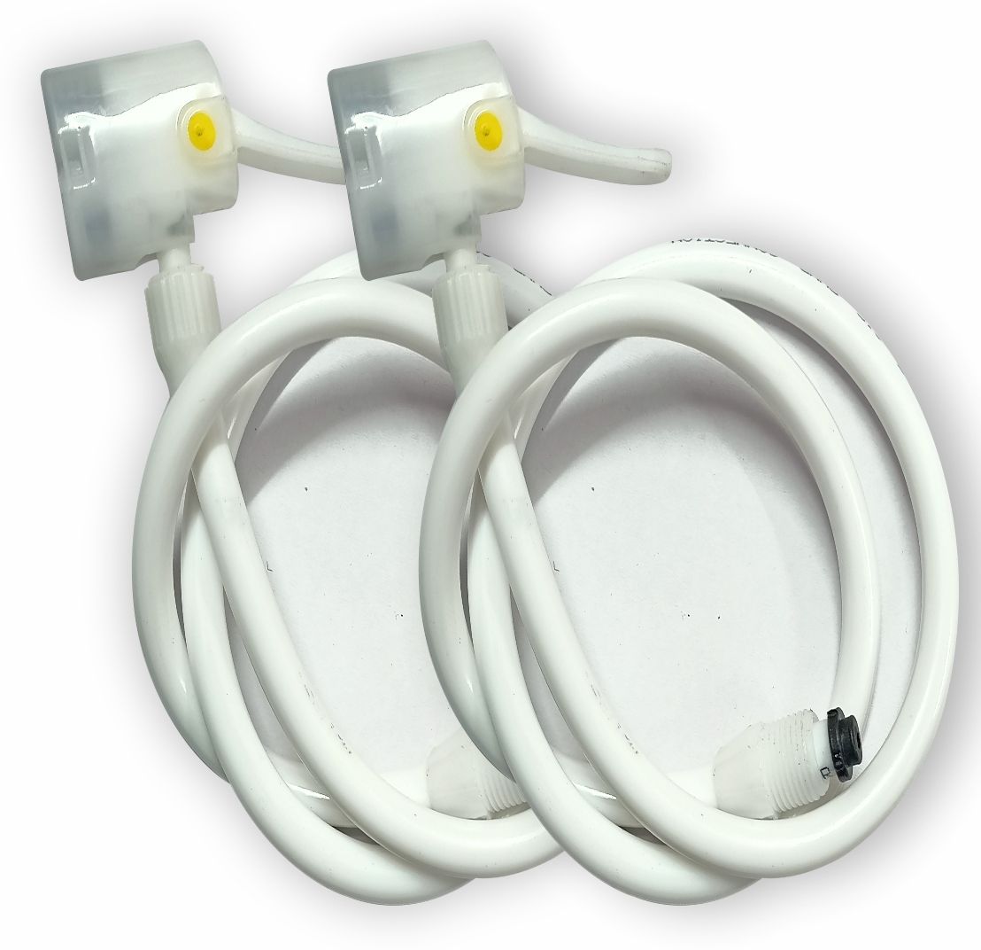 Air Pump Pipe with Nozzle 2pc Setting for Car, Bike, Bicycle, Cycle, Football Bicycle, Motorcycle, Car, Balloon, Basketball Pump, Handball Pump Pump