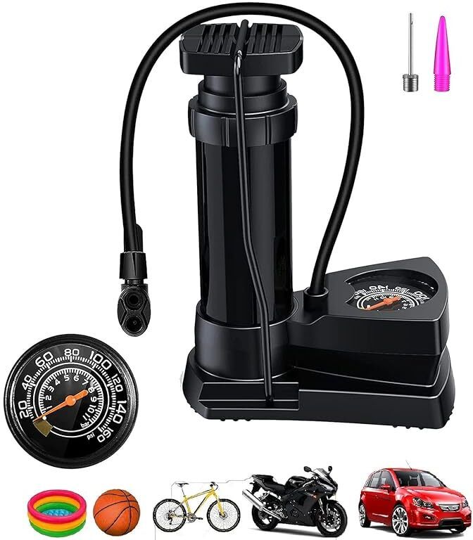 darshak Mini Foot Pump Bicycle, Basketball Pump, Football Pump, Motorcycle, Volleyball Pump Pump-picture-12