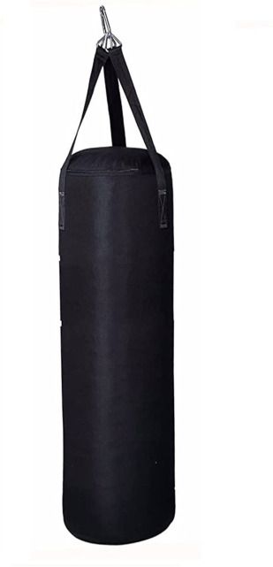 2 Feet Black Unfilled Punching Bag Hanging Bag-image-30