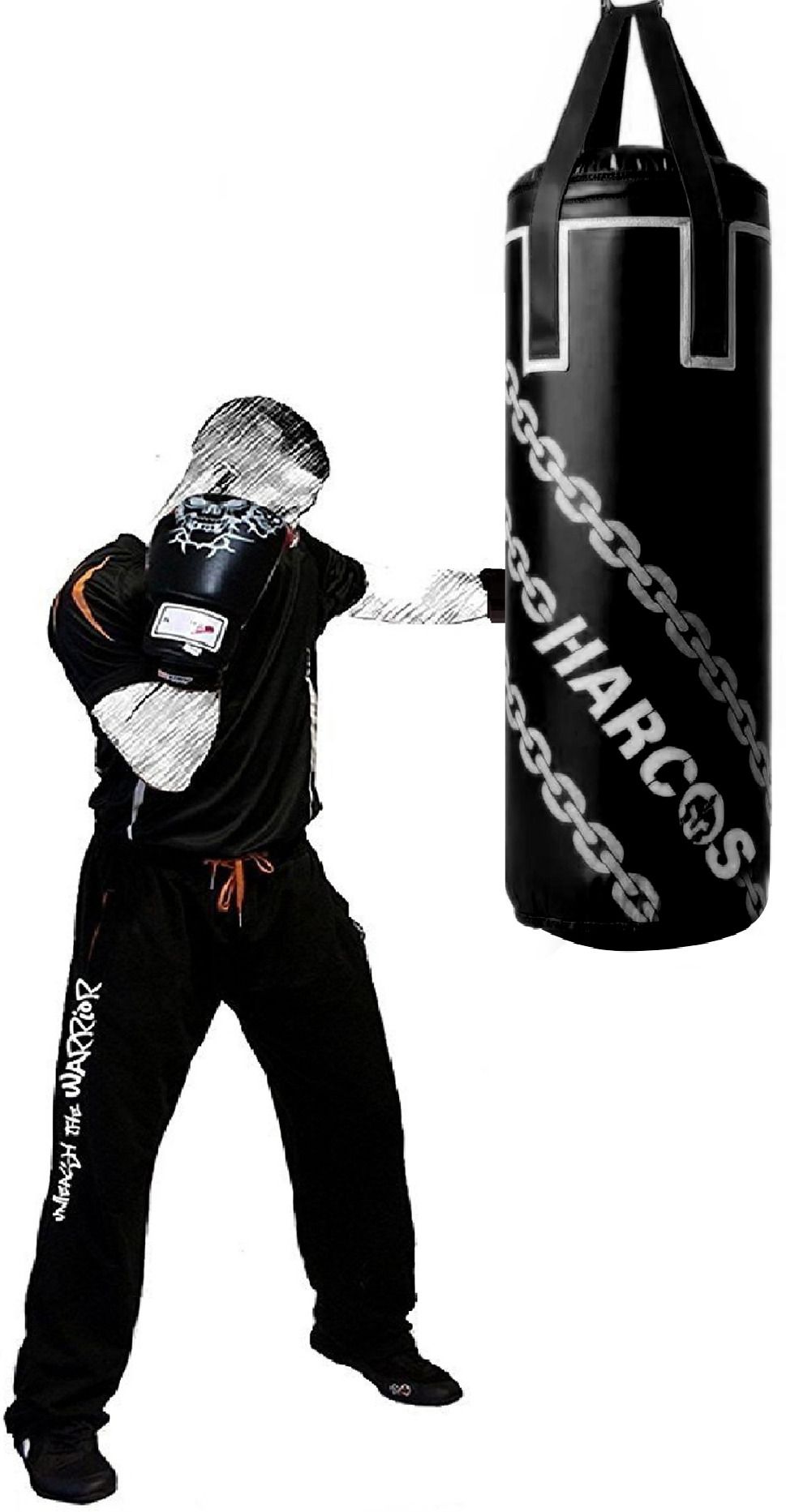 4 Feet Unfilled Synthetic Leather high Performance Heavy duty Punching Bag Hanging Bag-image-43