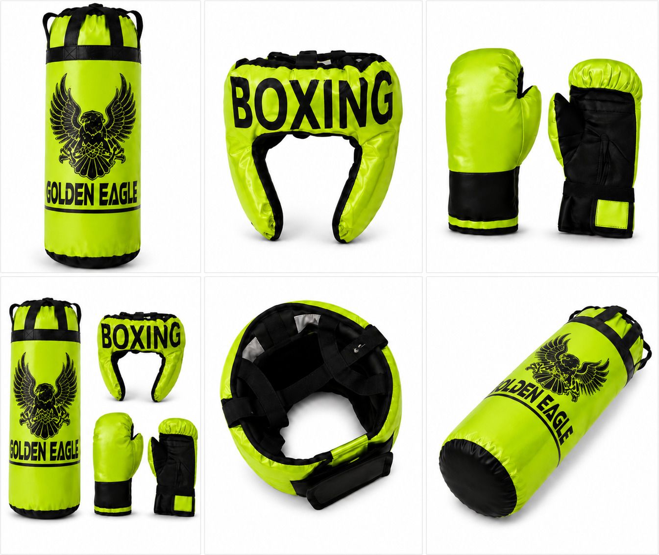 Junior Boxing Training Kit for Kids Up to 10 Years | Beginner Boxing Set Hanging Bag-image-30