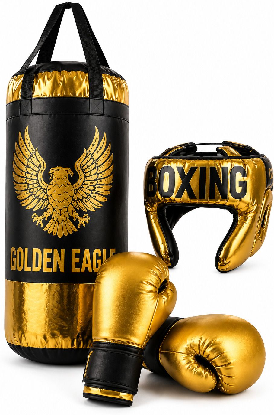 kbb Kids Boxing Kit Set for Boys & Girls Up to 10 Years | Gloves, Punching Pad Hanging Bag-picture-12