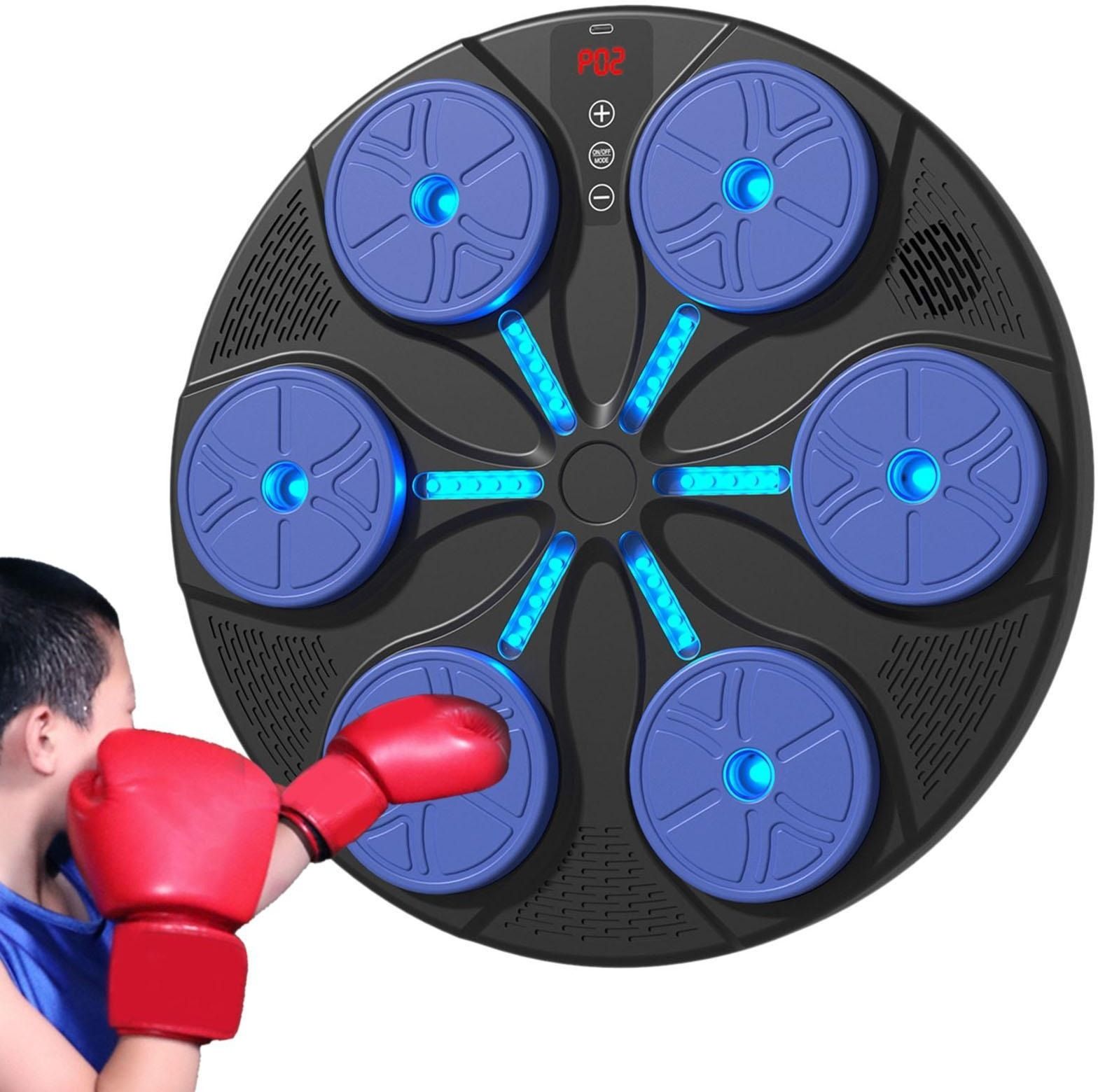 drumstone Smart Blue Music Boxing Machine – Wall Mounted Bluetooth Boxing Traine Hanging Bag-picture-13