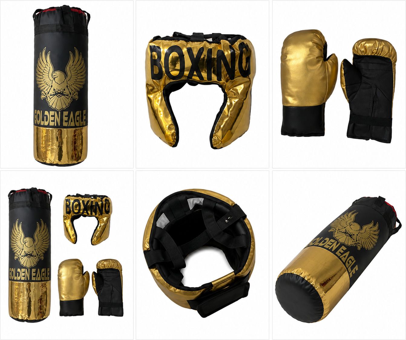 bbk Boxing Practice Kit for Kids Age 5-10 Years | Training Gloves Set Hanging Bag-picture-22