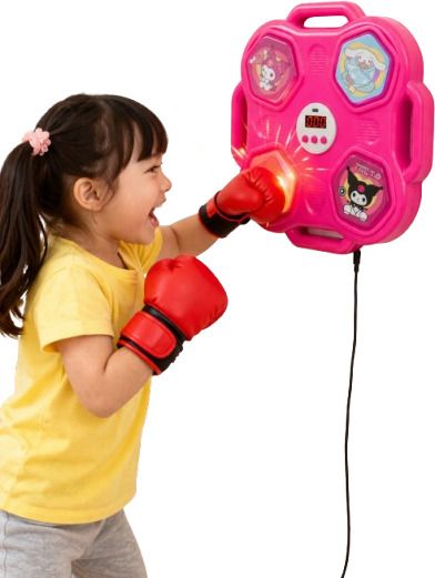 drumstone Smart Pink Music Boxing Machine – Wall Mounted Bluetooth Boxing Trainer Hanging Bag-picture-12