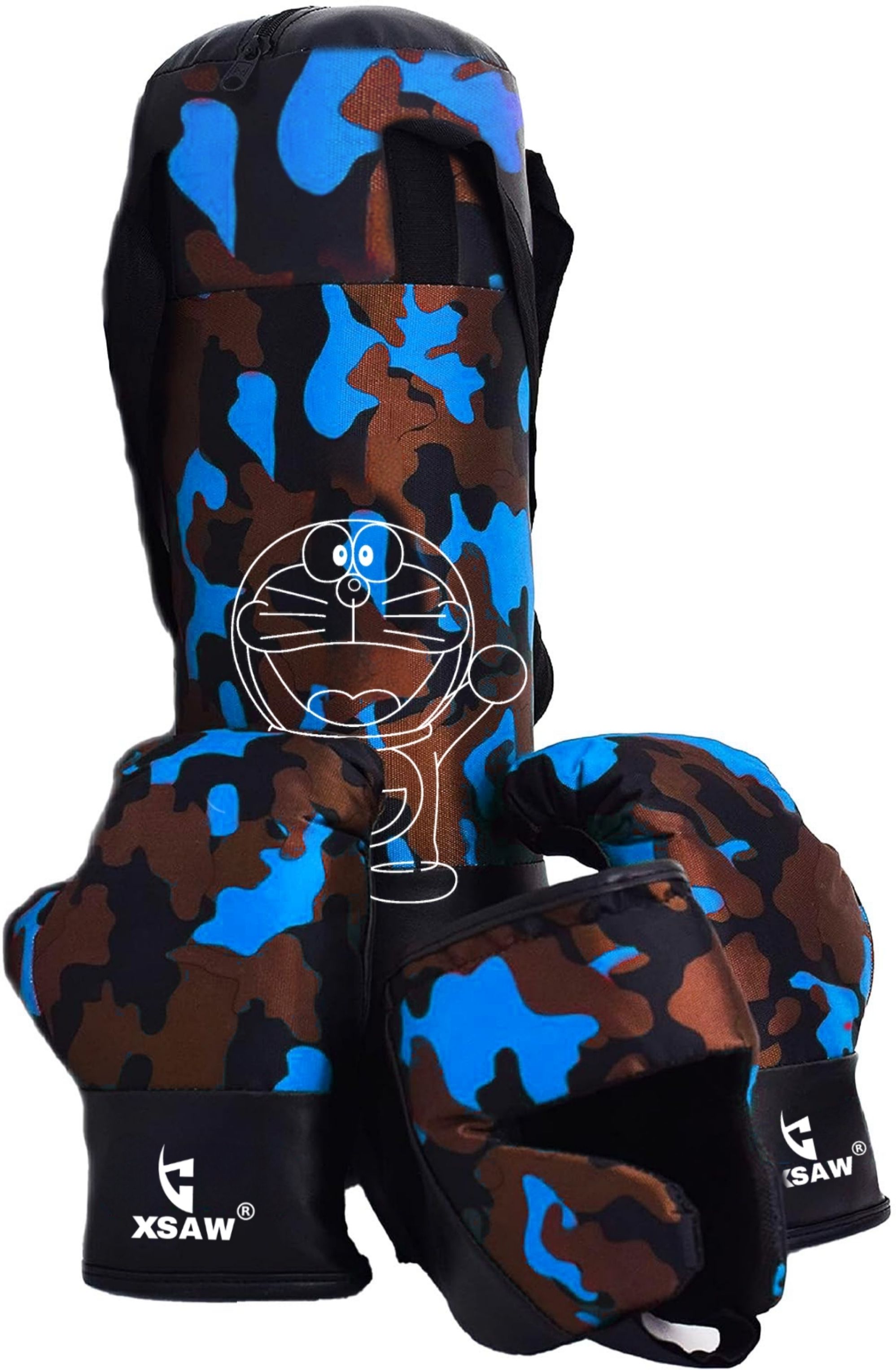 xsaw Boxing Training Punching Bag & Gloves for Kids for 4 to 10 Years Kids Hanging Bag-picture-15