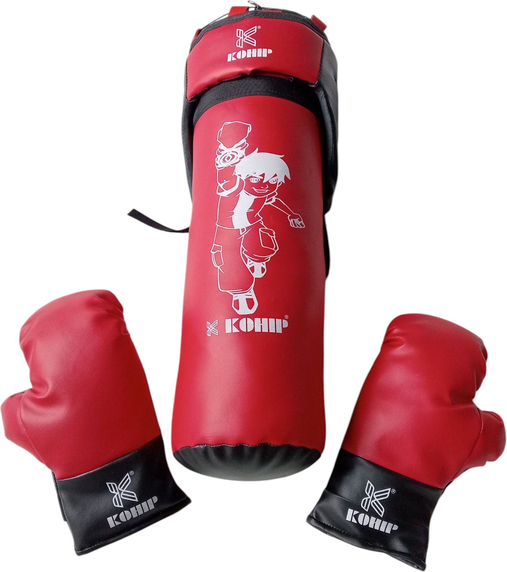 Boxing Kit for Small Kids Girls/Boys Boxing Gloves Children’s Punching Bag Hanging Bag-image-37