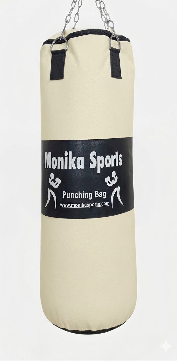monika sports 4 Feet Heavy Unfilled Punching Bag with hanging chain free Hanging Bag-picture-28