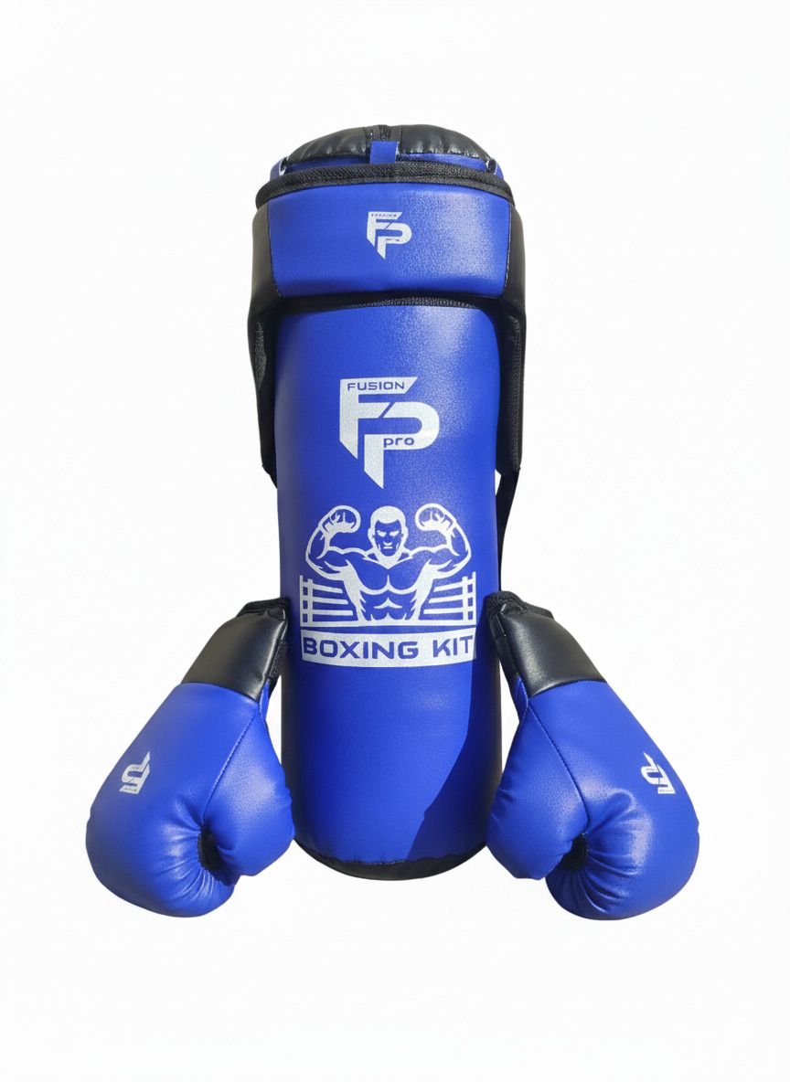 JUNIOR BOXING SET (AGE 3 TO 10 YEAR) 1.5 KG Boxing Kit-image-7