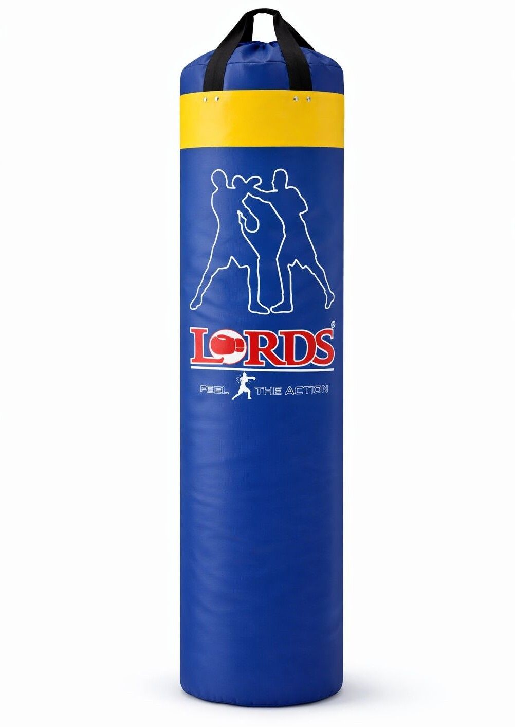 lords Boxing Pu Leather Punching Bag Unfilled - 36 inch Hanging Bag-picture-4